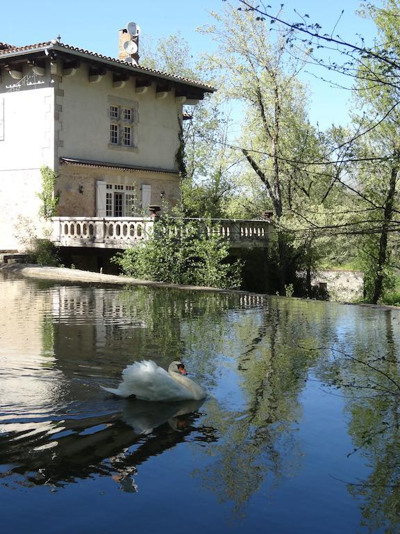 Hostellerie Restaurant Les Gorges De L'Aveyron Bruniquel Kültér fotó