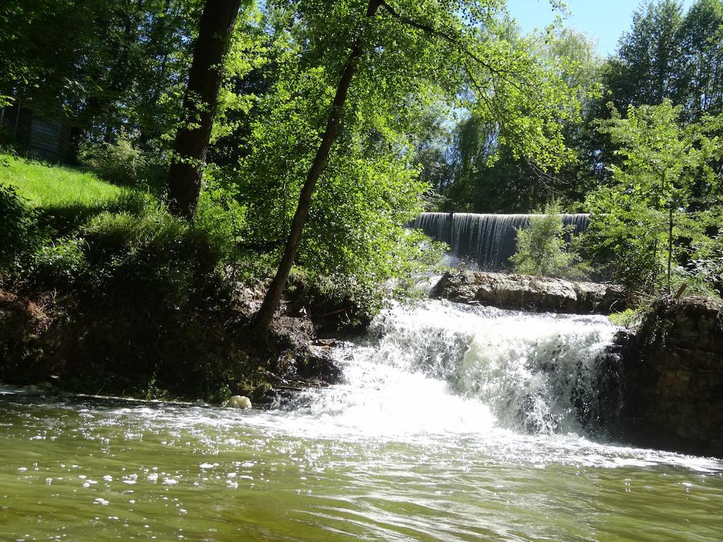 Hostellerie Restaurant Les Gorges De L'Aveyron Bruniquel Kültér fotó